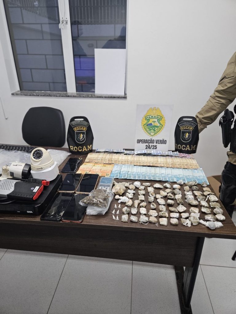 Polícia Militar apreensão de drogas 21