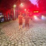 Policiais militares resgate homem em Morretes