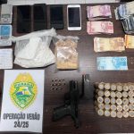 Tráfico de drogas Ação da Polícia Militar
