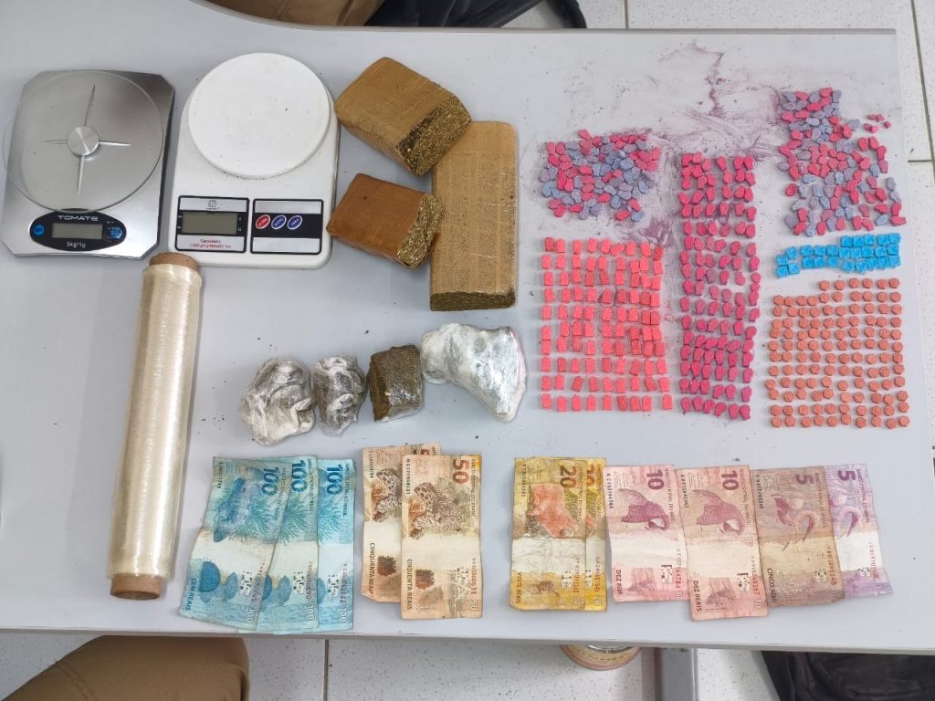 Tráfico de drogas Prisão de rapaz com 500 comprimidos de ecstasy em Paranaguá