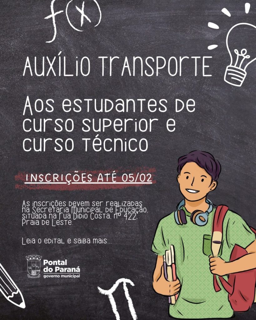 auxilio transporte Pontal