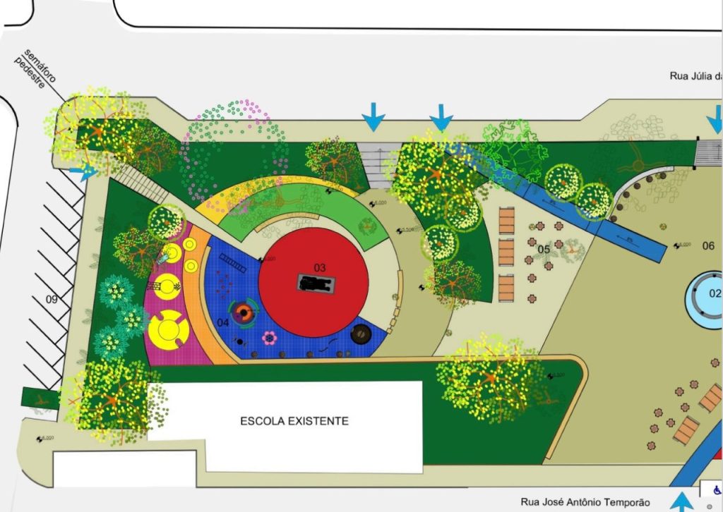 Projeto Praças Paranagua