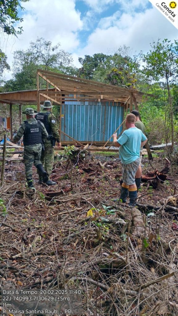 Ação da Polícia Ambiental em Guaratuba 4