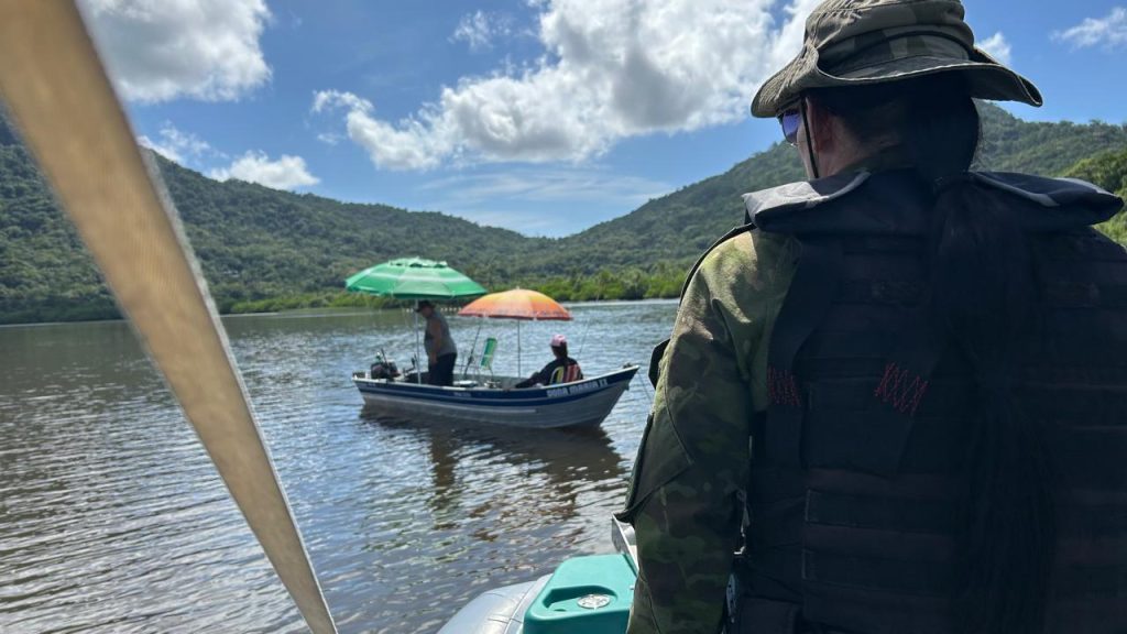 Ação fiscalização Polícia Ambienta Guaratuba 8