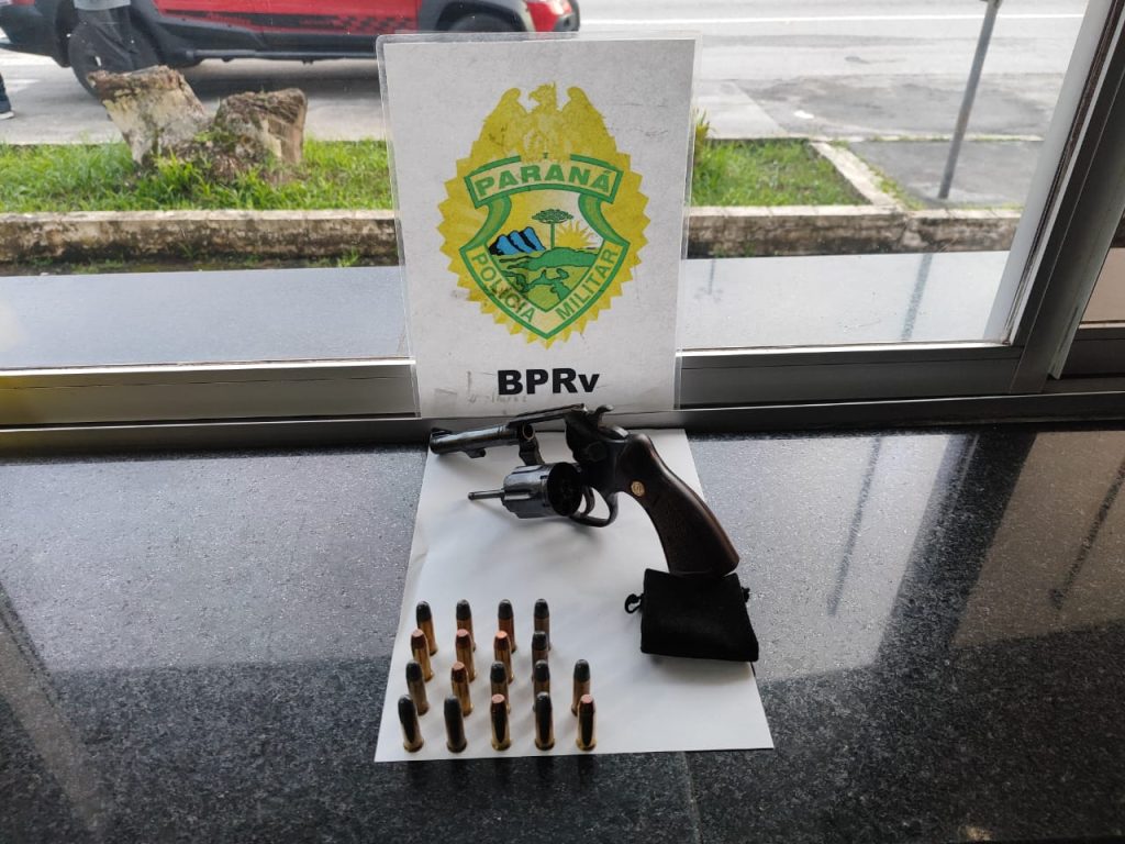 Apreensão de arma da PRE