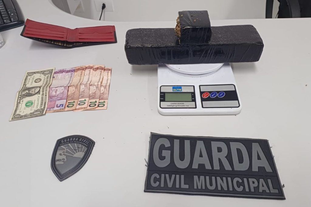 Apreensão de drogas em Paranaguá GCM 3