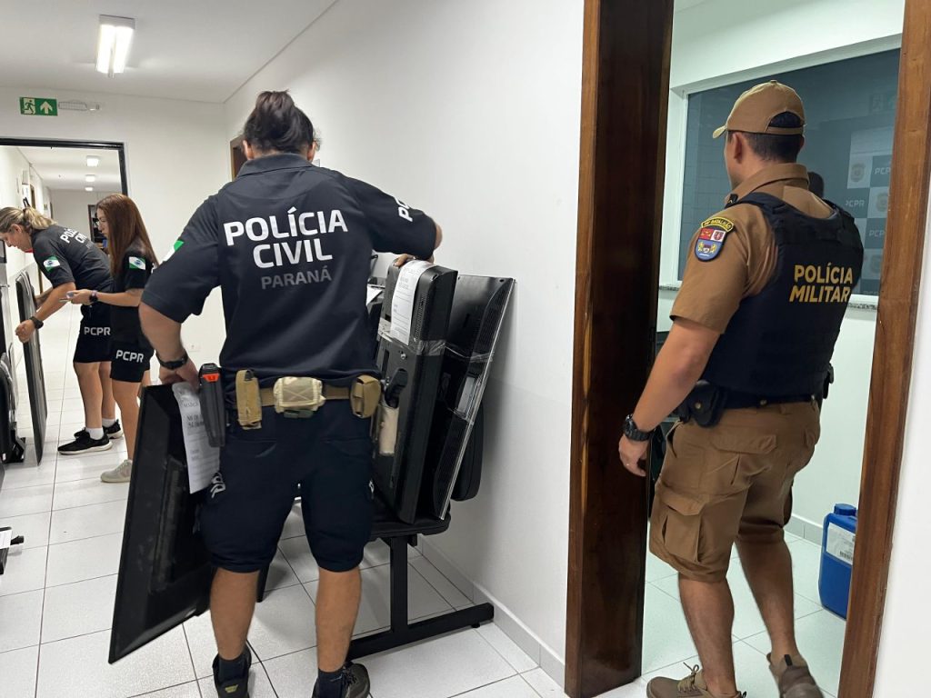 Apreensão televisores Matinhos 1