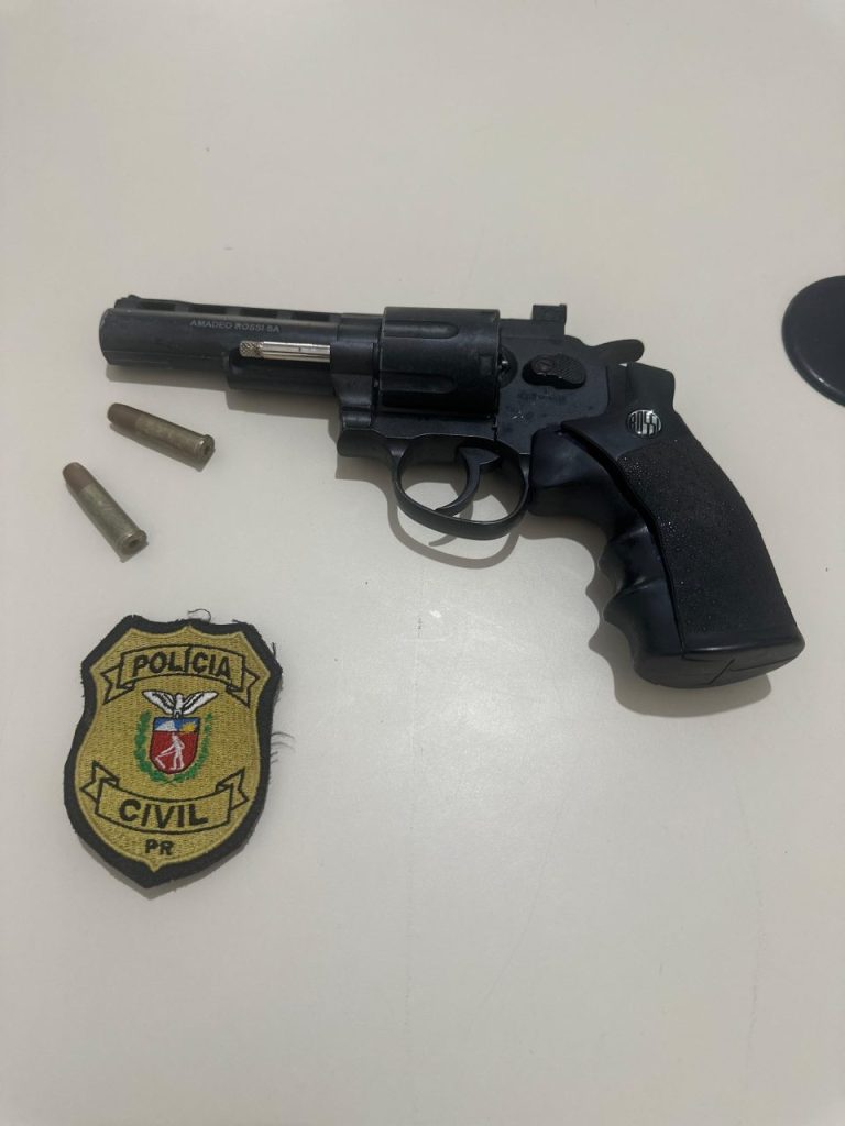Arma apreendida Polícia Civil