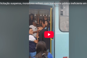 ônibus lotado