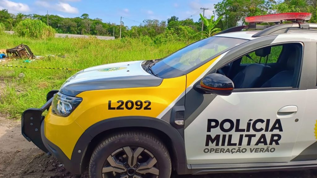 Corpo carbonizado encontrado no Jardim Paraná 2