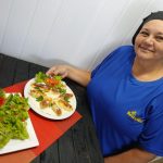 Em Pontal há menos de um ano e apostando em seus sonhos, Cristina Ferreira comemora o sucesso do Conchiglione com carne de caranguejo. Foto: Divulgação