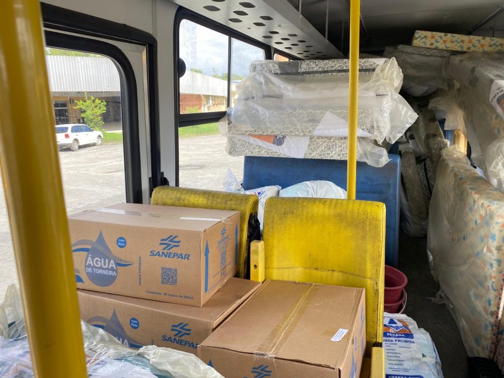Estado se mobiliza para auxiliar famílias atingidas em Morretes. Foto: Prefeitura de Morretes
