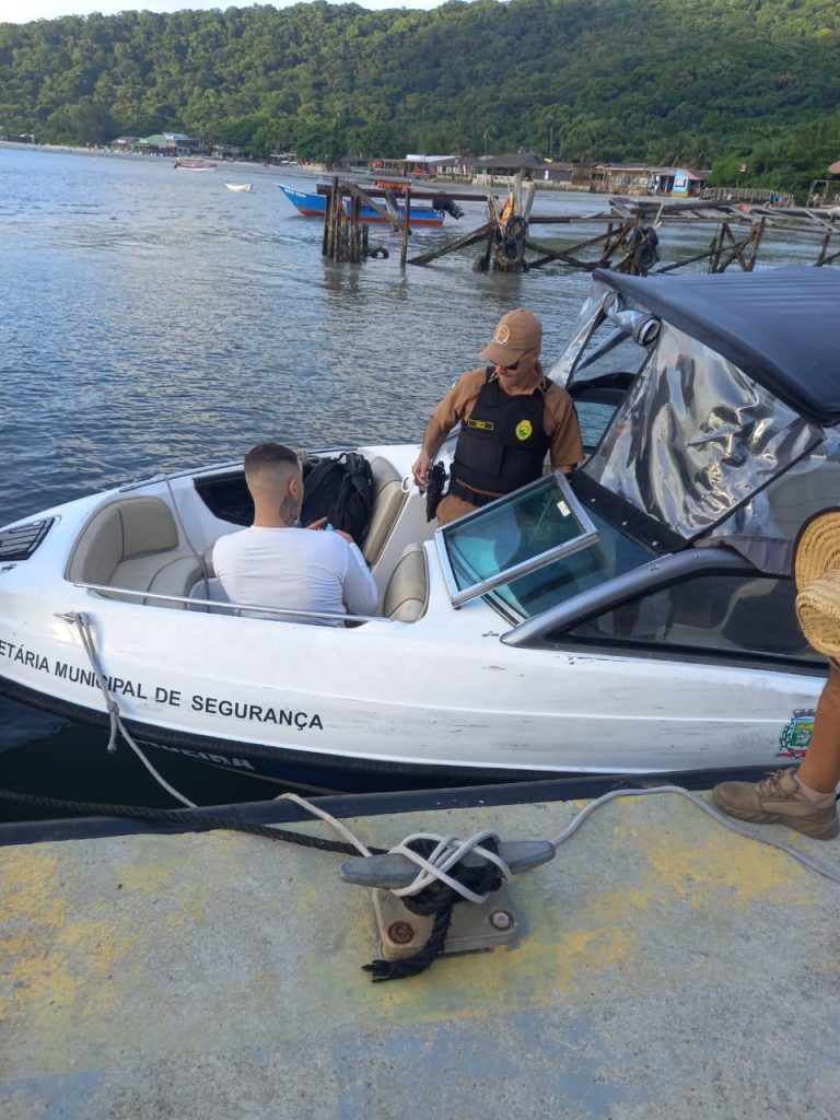Homem procurado capturado na Ilha do Mel 1