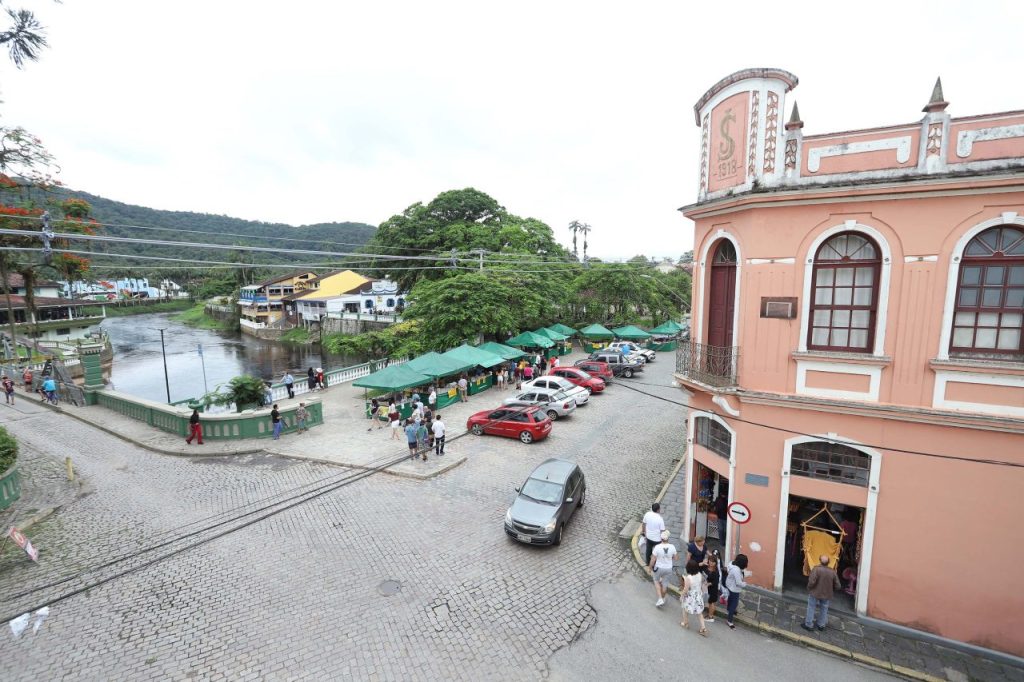 Ponto principal do Carnaval de Morretes será no Coreto Jeff Peterson, na Rua das Flores, no Centro Histórico. Foto: Gilson Abreu/AEN