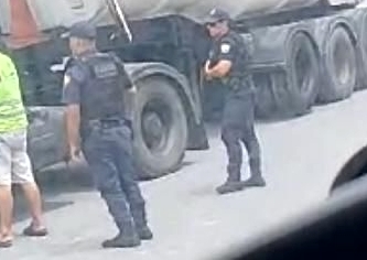 Motorista de caminhão detido