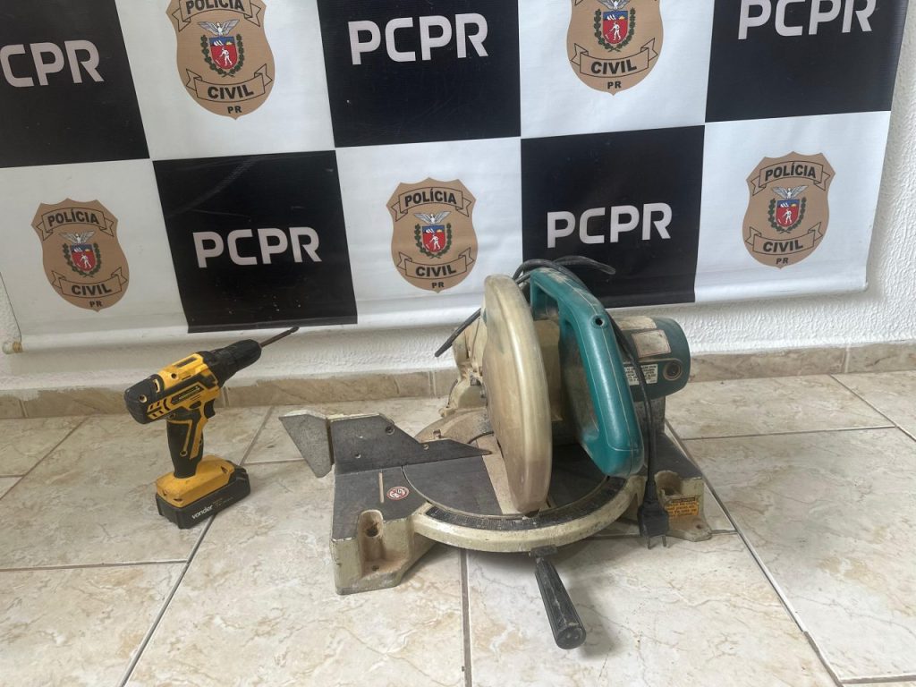 Objetos furtados recuperados Polícia Civil