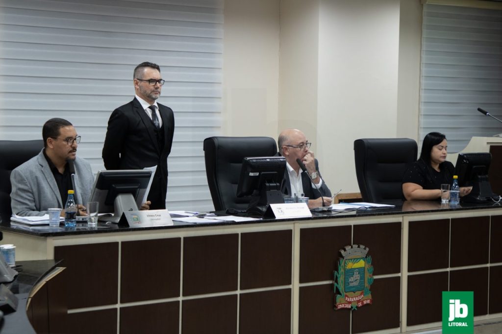 REFORMA ADMINISTRATIVA 2025 – ADALBERTO ARAUJO – CAMARA DE PARANAGUÁ – FOTO MATHEUS POLI JB LITORAL – 30-01-2025 – VEREADORES (36)