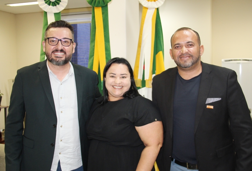 Vereadores Wellington Lena e Giovane