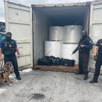 Cocaína apreendida no porto de Paranaguá contêiner 1