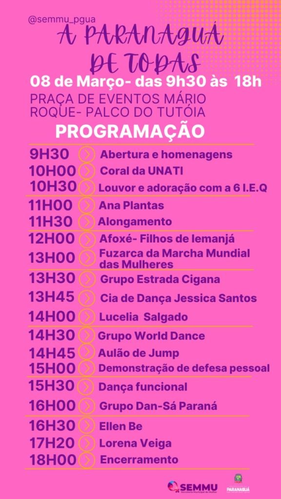 Dia da Mulher prefs Pgua2