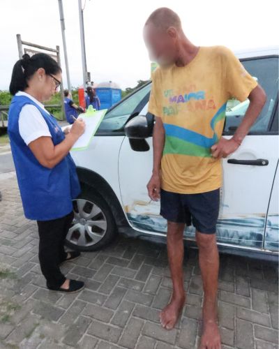 Em média, as equipes do programa atendem 20 pessoas por ação. Foto: Prefeitura de Pontal do Paraná