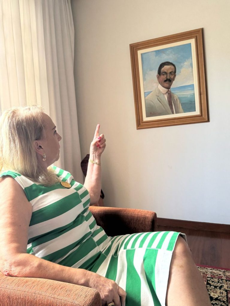 Vera conta histórias do pai e o avô para demonstrar que o sucesso da praticagem tem origem familiar.