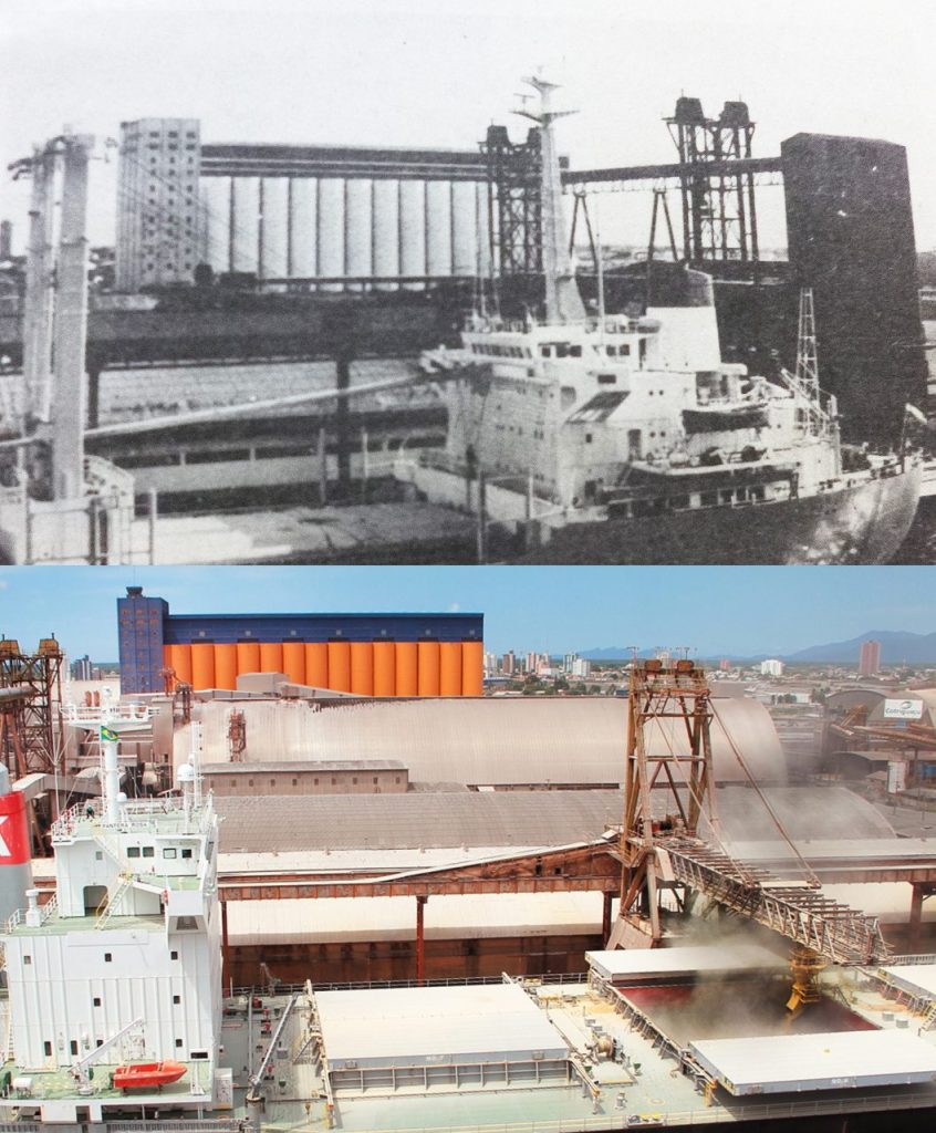 Foto 3 – Em 1950 o corredor de exportações ganhou mais destaque e virou referência nacional