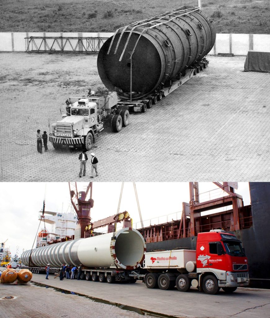 Foto 4 – Em 1970 o número de exportações e importações passou a aumentar exponencialmente ano após ano