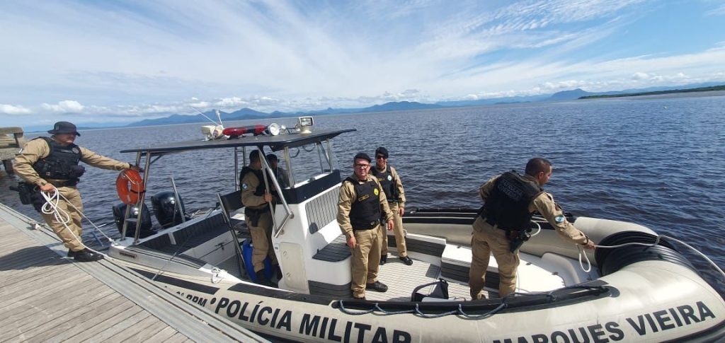 Polícia Militar segurança nas Ilhas