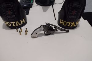 Rotam apreensão de arma de fogo em Paranaguá