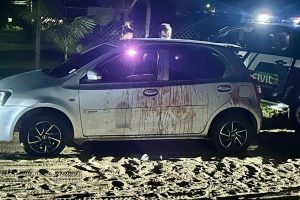 Tentativa de homicídio motorista de aplicativo Guaratuba