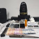 Tráfico de drogas Ação da Rotam Vila São Jorge Paranaguá