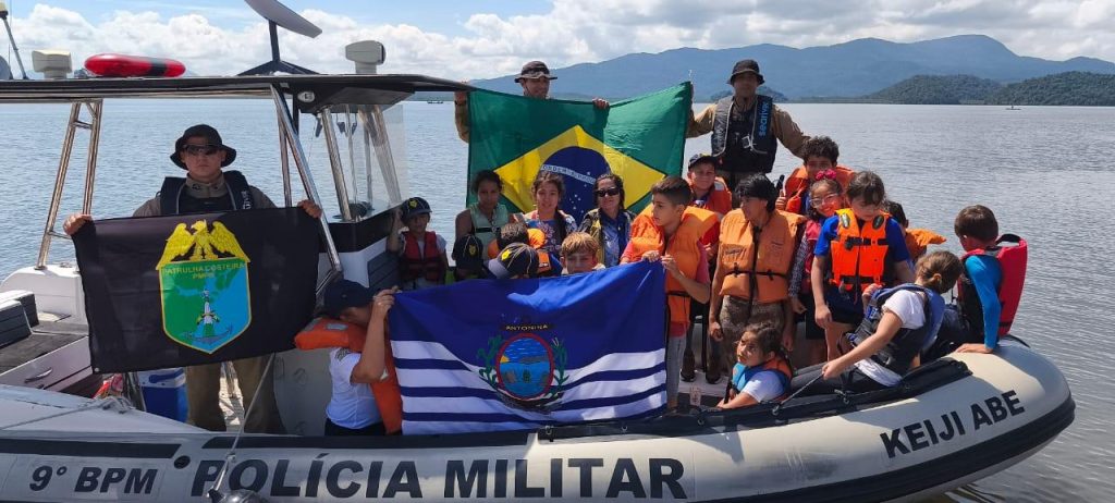 Patrulha Costeira e Escoteiros do Mar em Antonina