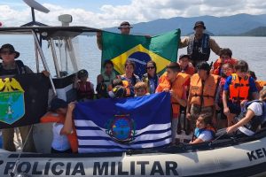 Patrulha Costeira e Escoteiros do Mar em Antonina