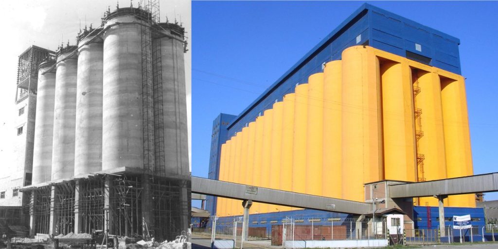 foto 5 – Em 1980 mais obras foram necessárias para que todo o armazenanto necessário ocorresse de forma estável