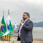 O secretário nacional de Portos e Transportes Aquaviários, do Ministério de Portos e Aeroportos (MPOR), Alex Sandro de Ávila, fez uma análise profunda do posicionamento do Porto Dom Pedro ll, que chega aos 90 anos. Foto: Claudio Neves/Portos do Paraná