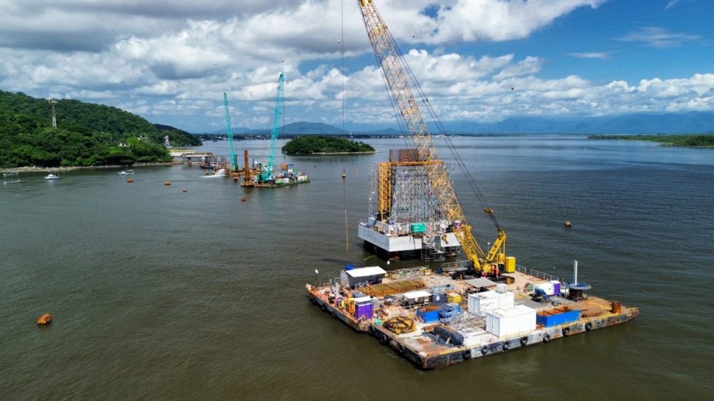 obras-da-ponte-de-guaratuba-suporte-nautico-Foto Gediel Mendes – Consórcio Supervisor Ponte de Guaratuba