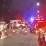 Acidente três feridos Jardim Guaraituba em Paranaguá