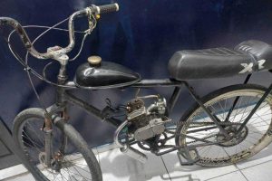 Apreensão biicleta motorizada