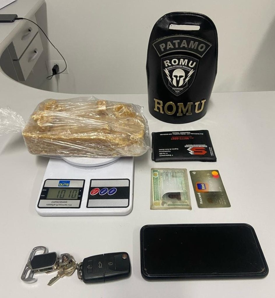 Apreensão de 1 kg de crack GCM 341