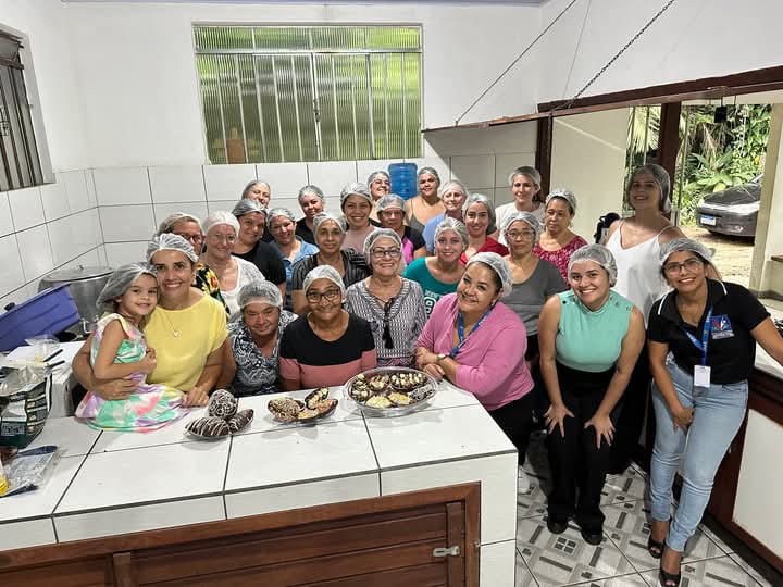 Franciele Andrade participou da última edição, realizada na Associação dos Moradores do Rio Sagrado, com mais 24 mulheres. Foto: Prefeitura de Morretes