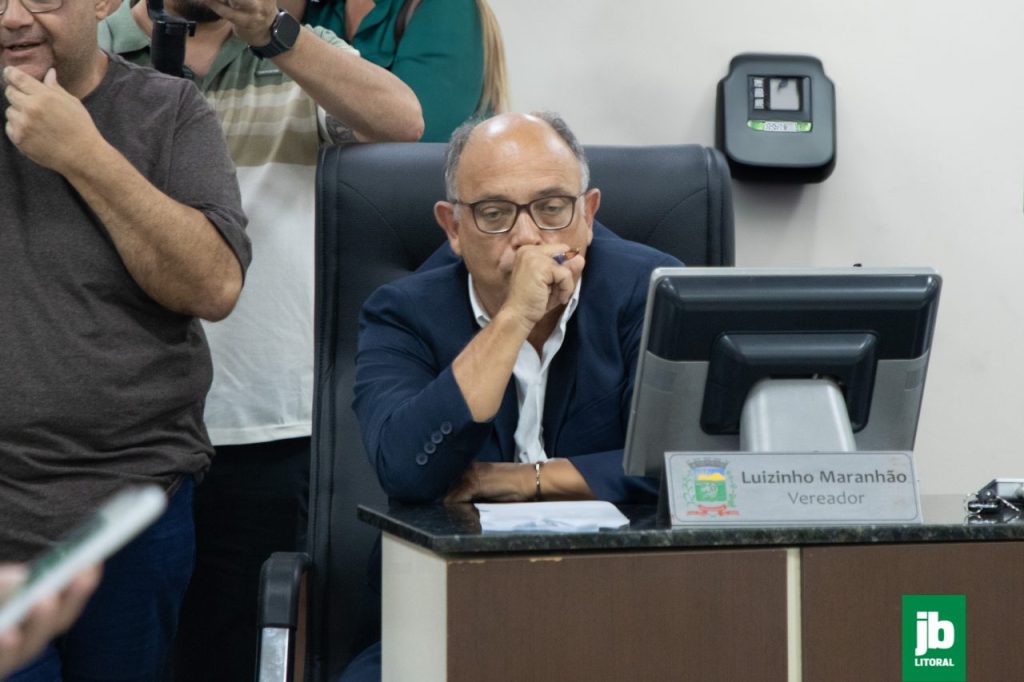 Luizinho Maranhão é um dos três vereadores que votaram contra a proposta de Adriano Ramos em 2019. Foto: Matheus Poli/JB Litoral