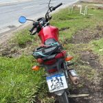 Moto recuperada pela PM