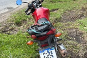 Moto recuperada pela PM