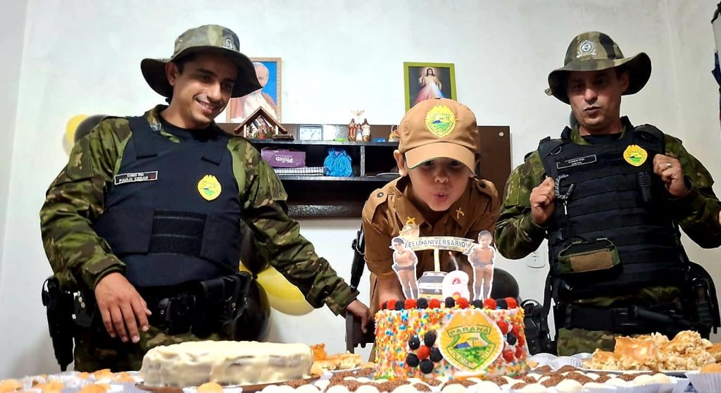 Polícia Ambiental Aniver´sario Menina de Seis Anos Guaratuba 034