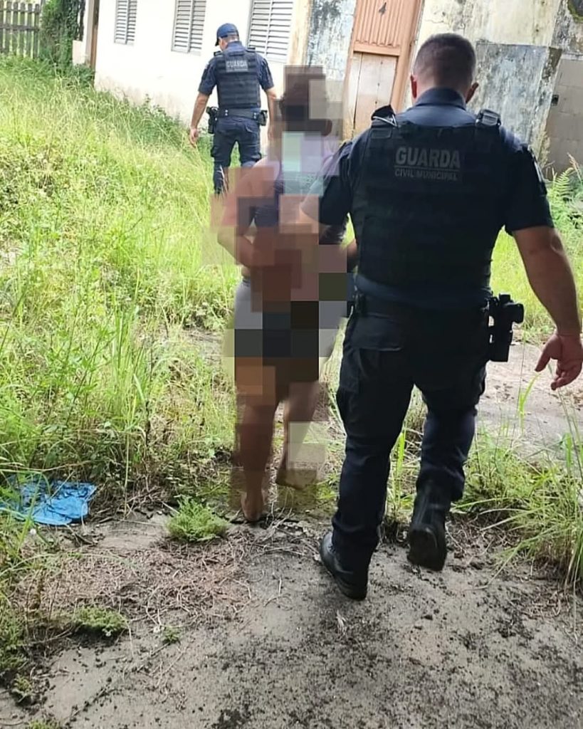 Prisão mulher ação GCM e Polícia Civil Pontal do Paraná