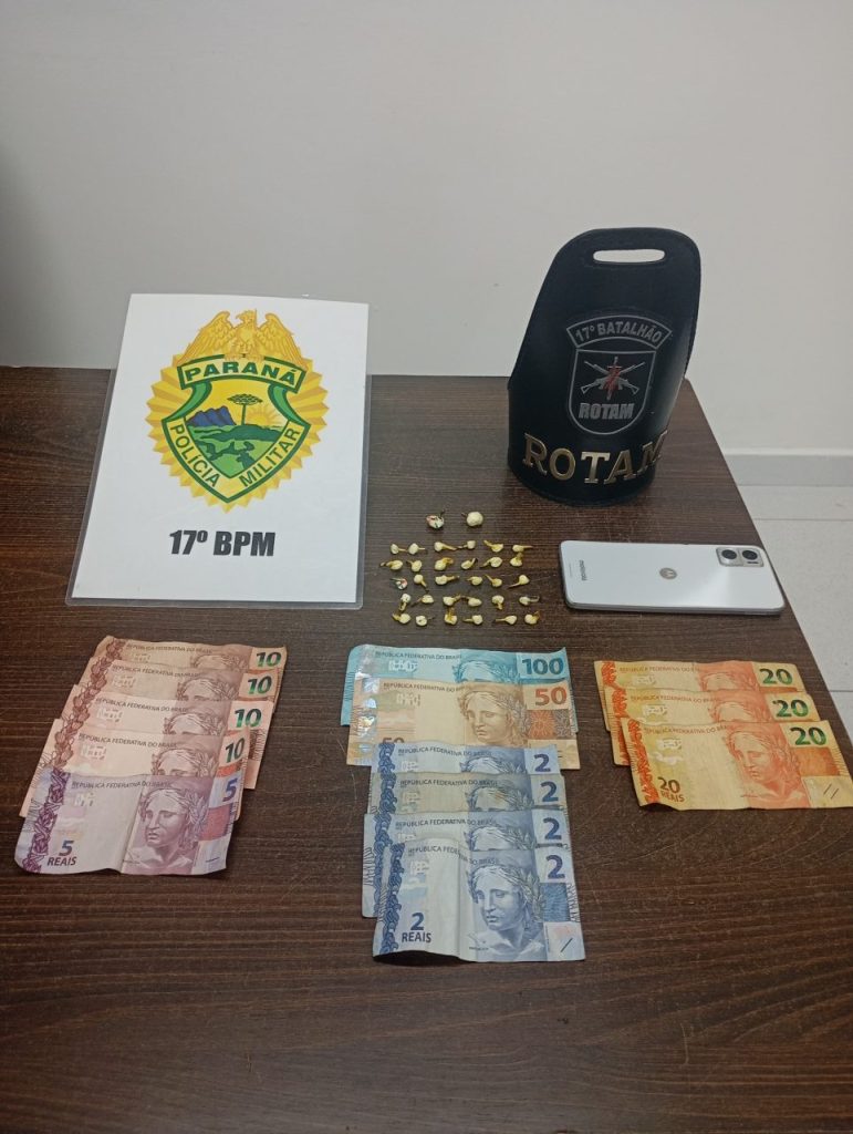 Prisão por tráfico de drogas em Mattinhos