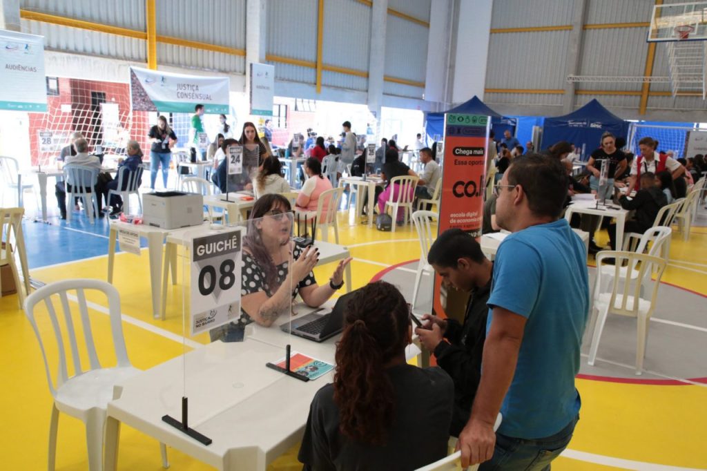 justiça no bairro Paranagua – Foto SEJU-PR