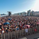 Em Matinhos, mais de 1,2 milhão de pessoas assistiram shows nacionais durante a temporada de verão. Foto: Geraldo Bubniak/AEN