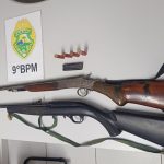 Apreensão de arma de fogo Ilha de Eufrasina